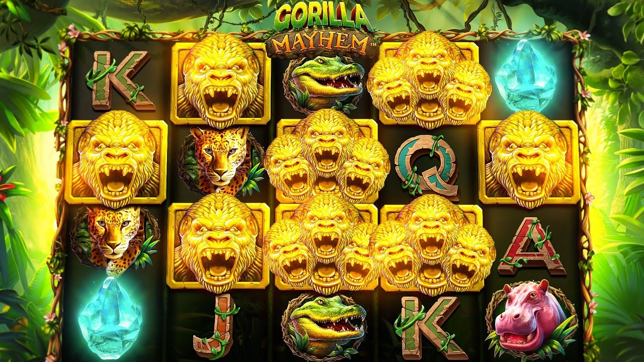 Gorilla Mayhem, Jogo de slot, Como jogar