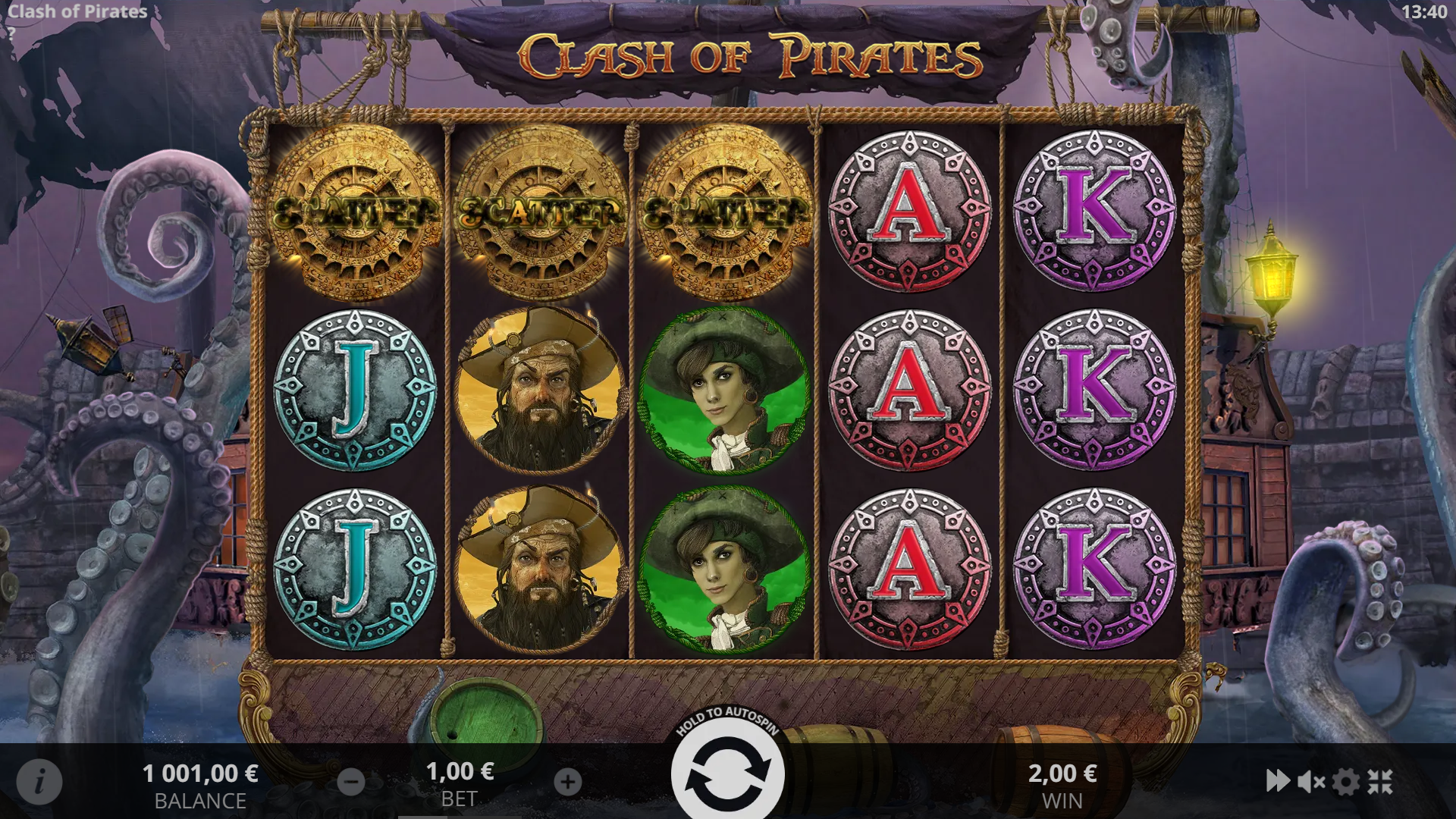 tudo sobre slot, apostas no slot Clash of Pirates, rodadas grátis